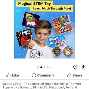 New GoDice 2 Pack - Connected Smart Dice
